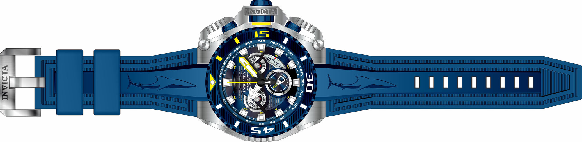 Band for Invicta Sea Hunter Men 35001