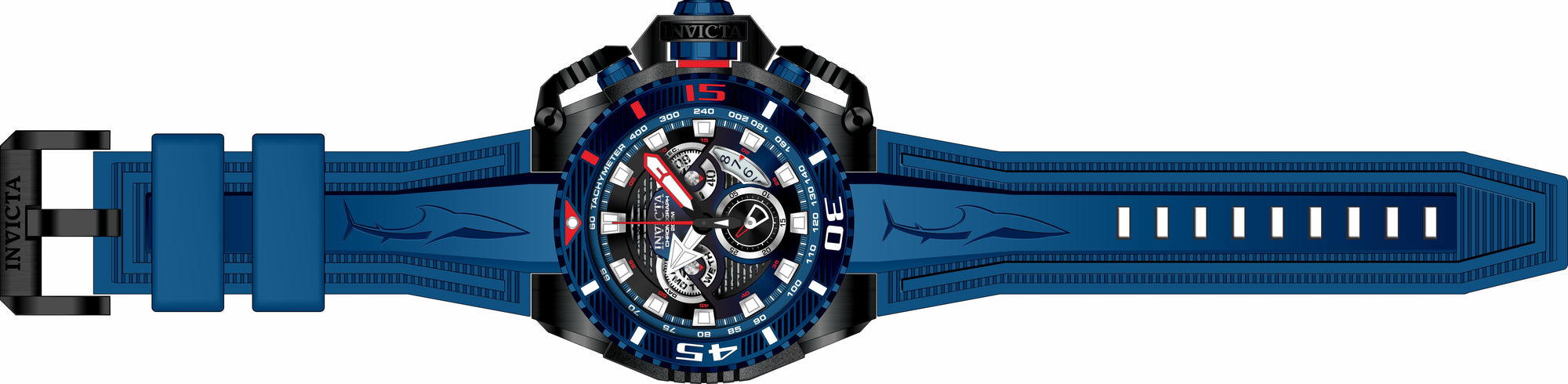 Band for Invicta Sea Hunter Men 35005
