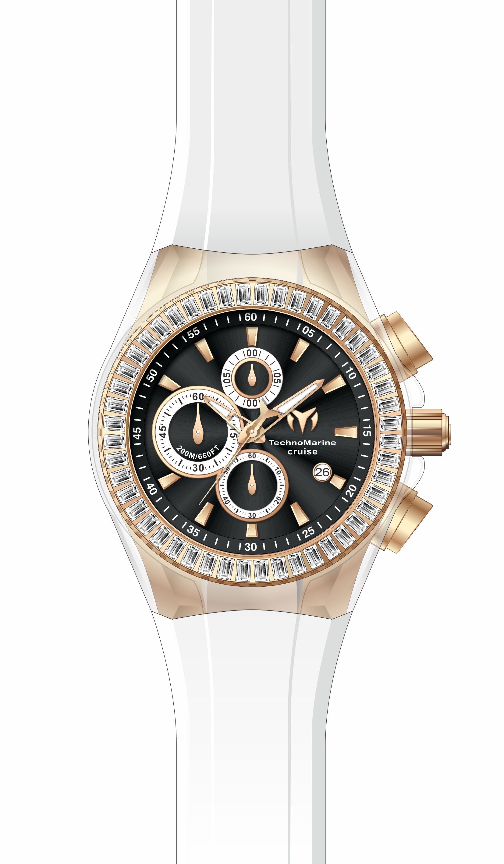 Band for Technomarine Cruise Star TM-121160