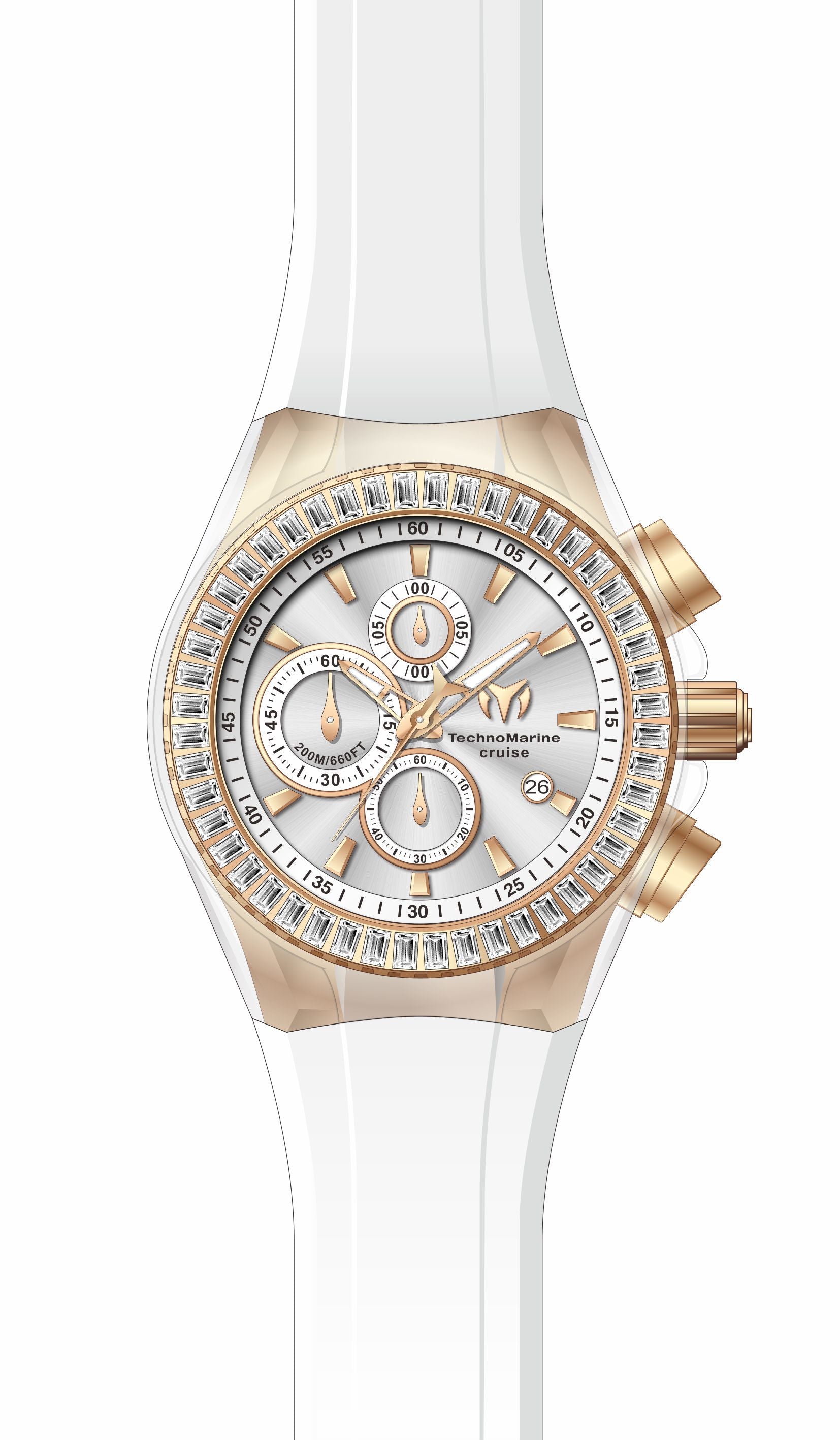 Band for Technomarine Cruise Star TM-121161