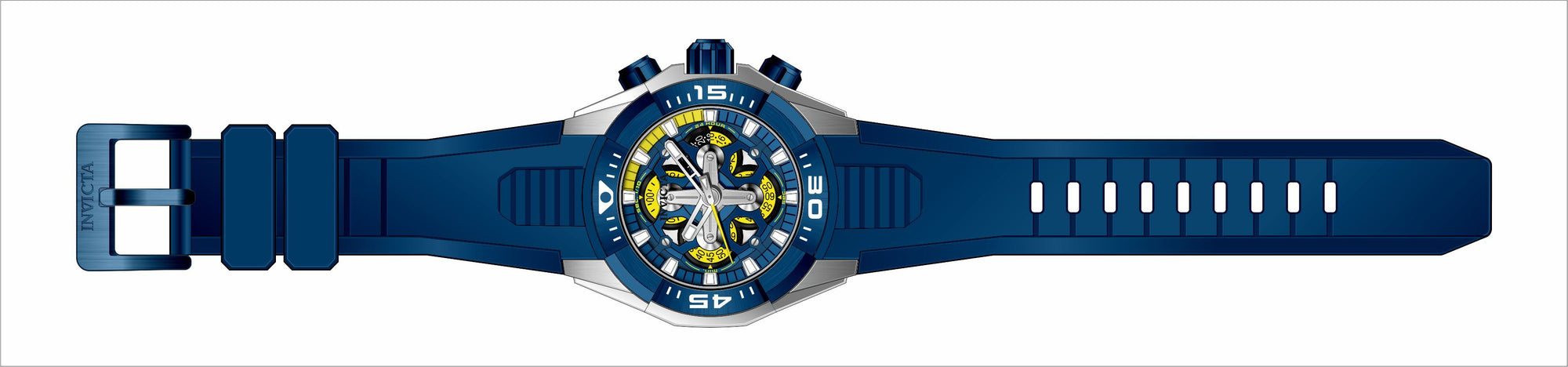 Band for Invicta S1 Rally 30322