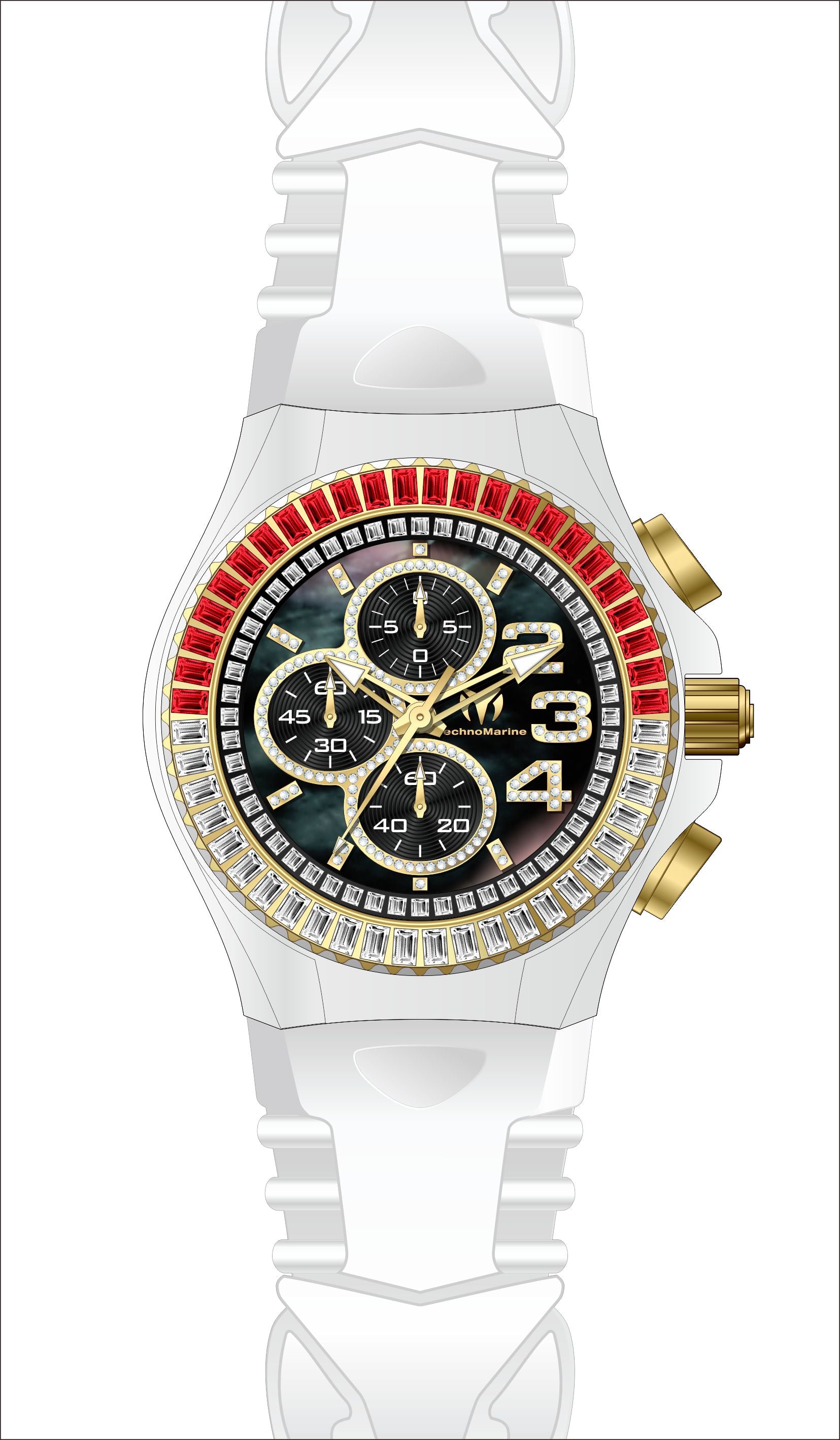 Band for Technomarine Cruise Star TM-121191