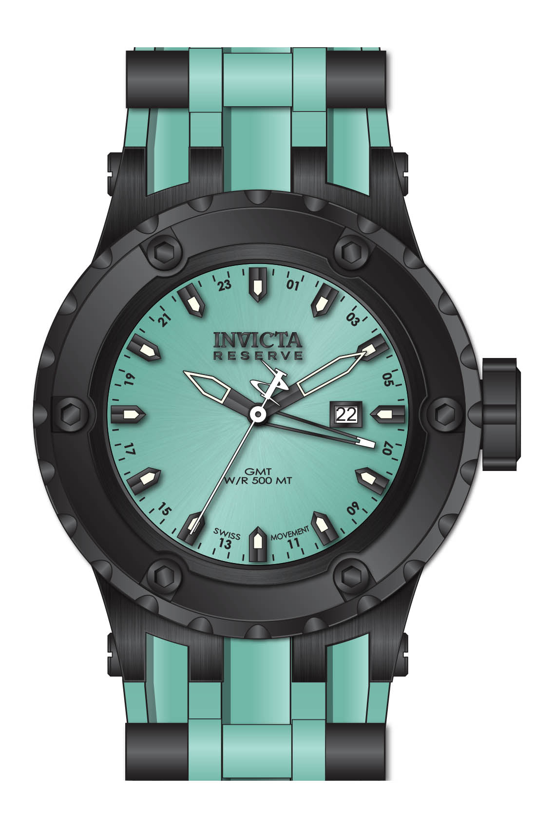 Band for Invicta Reserve Specialty Men 35024