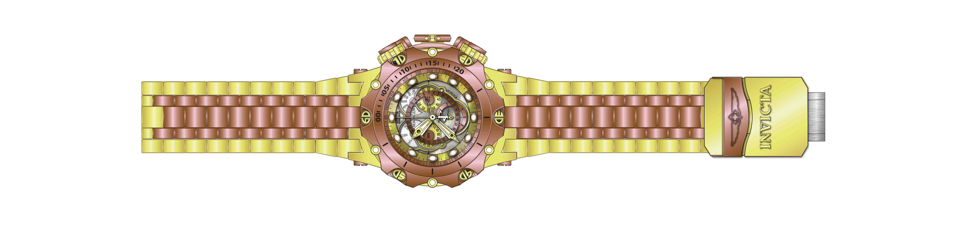 Band for Invicta Reserve 30660