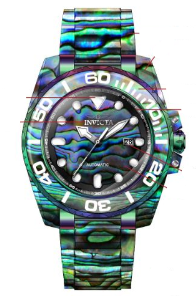 Parts for Invicta Specialty Men 35210