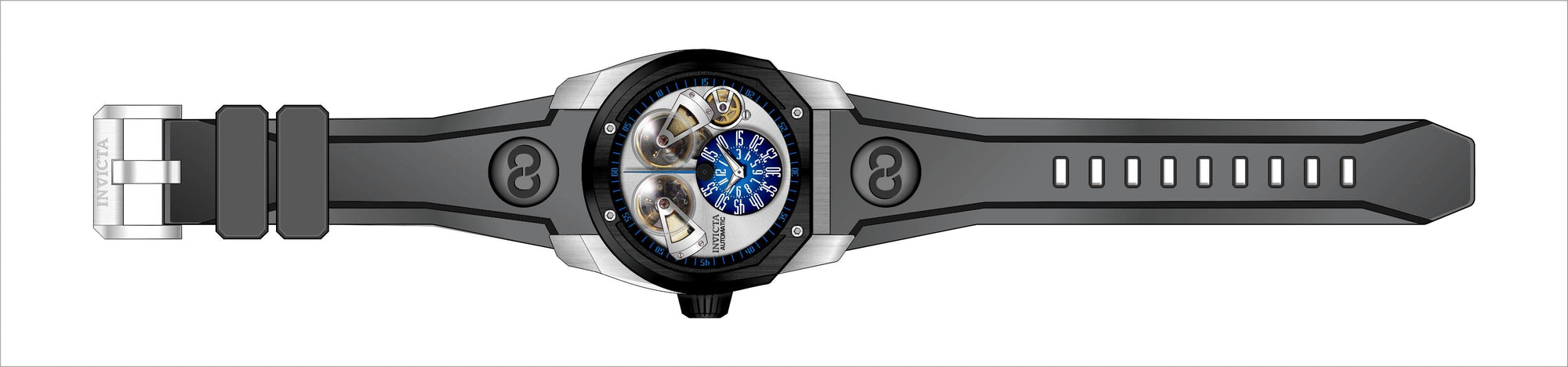 Band for Invicta Corduba Men 35268