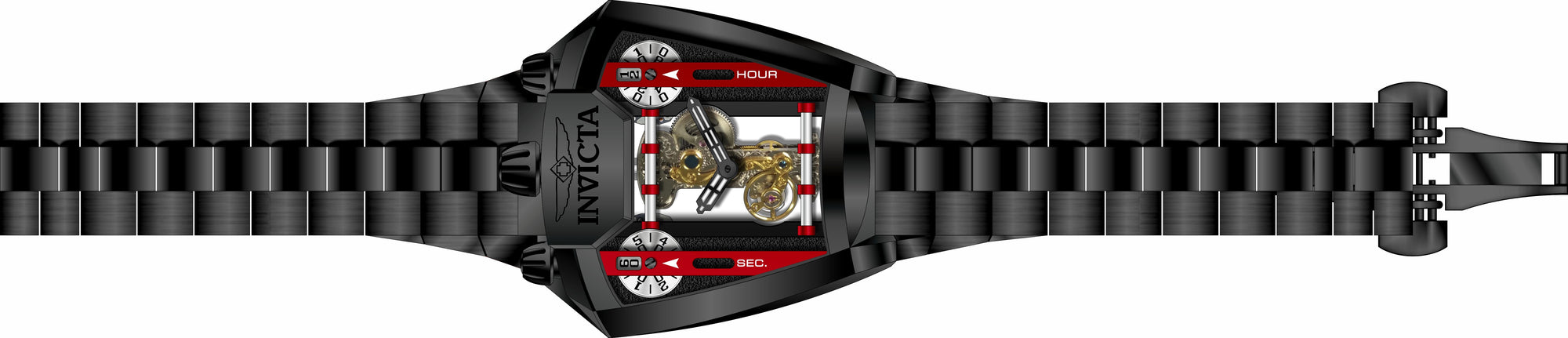 Band for Invicta Speedway Zager Exclusive Men 35457