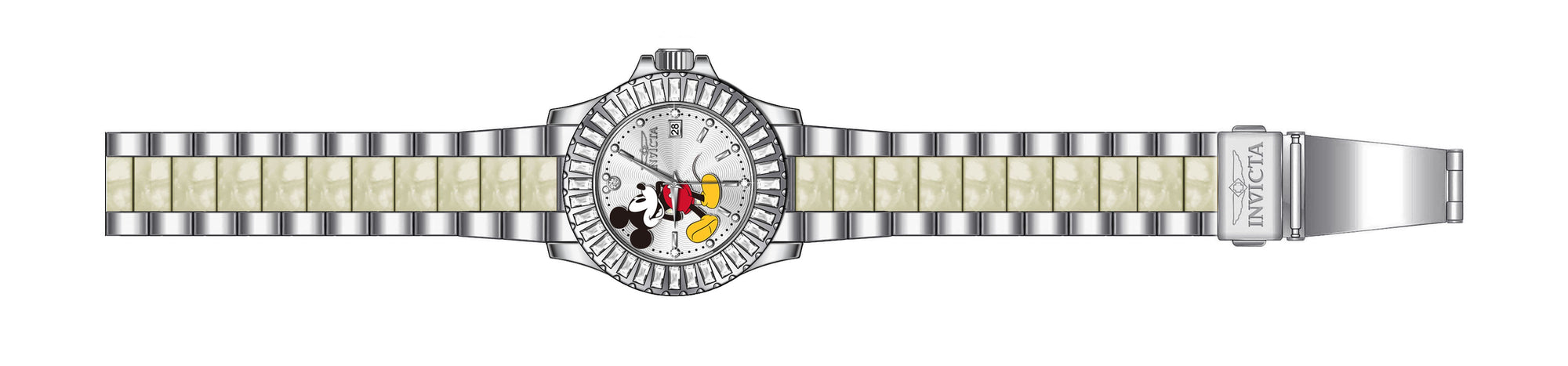 Band for Invicta Disney Limited Edition Mickey Mouse Lady 33231