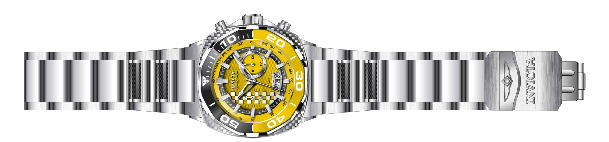 Band for Invicta S1 Rally Men 33196