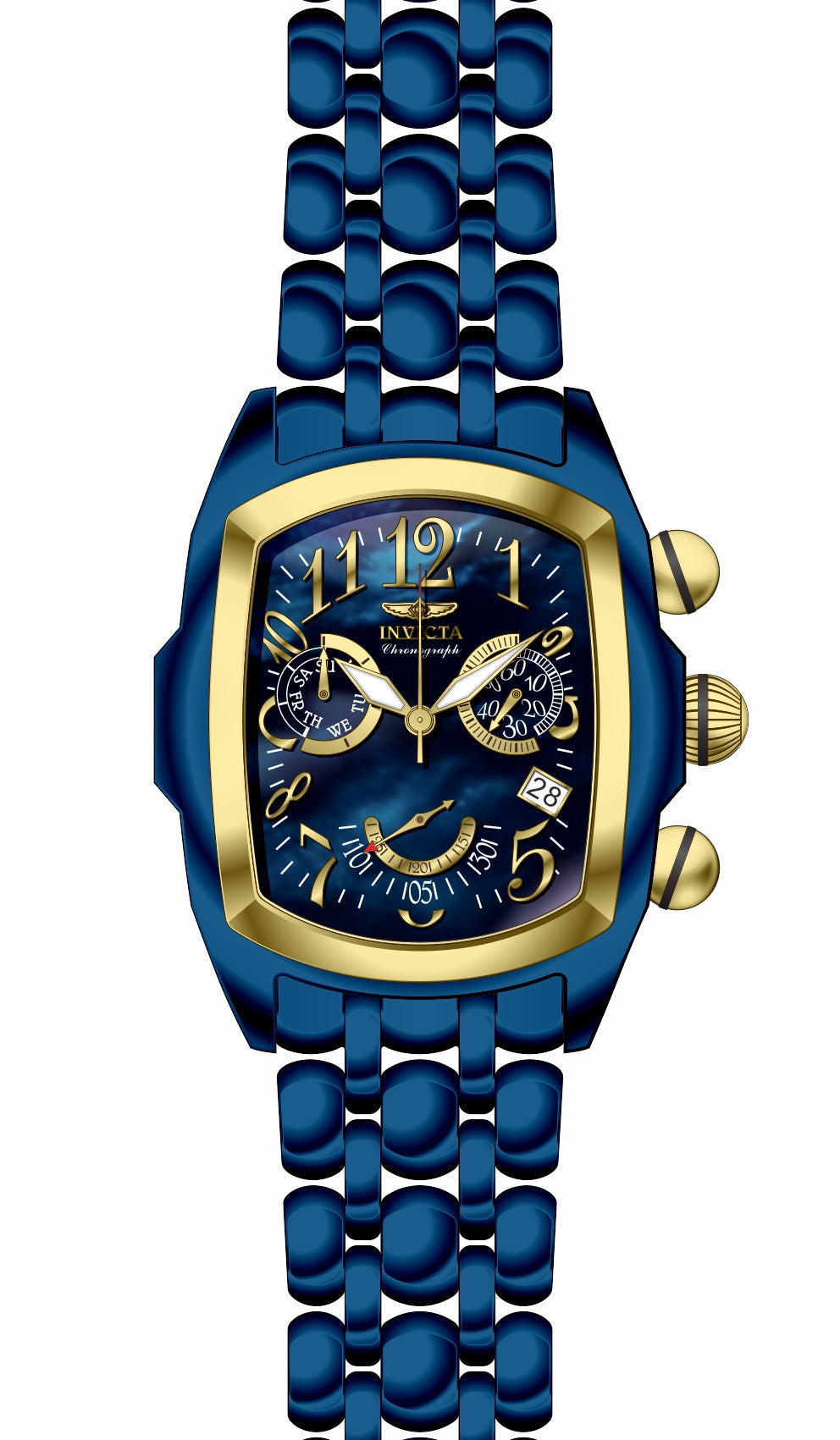 Band for Invicta Lupah Men 35650