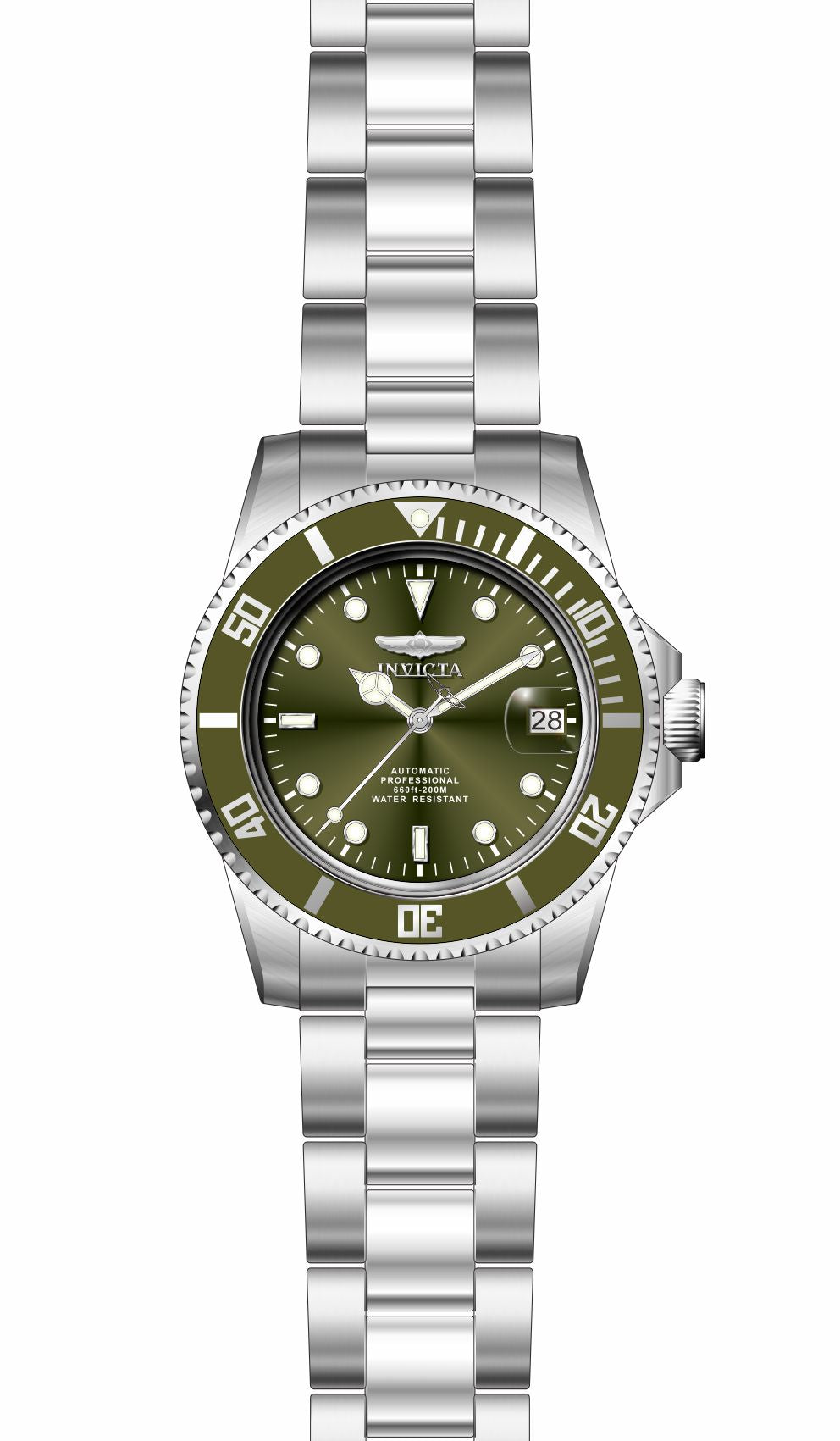 Band for Invicta Pro Diver Men 35690