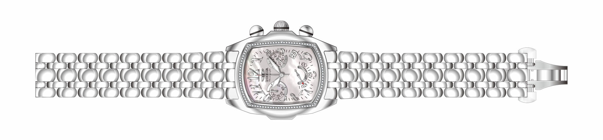 Parts for Invicta Lupah Men 36196