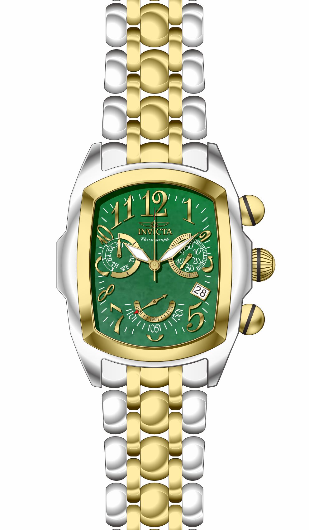 Band for Invicta Lupah Men 36199