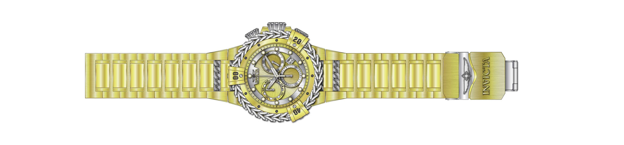 Band for Invicta Bolt Herc Men 35574