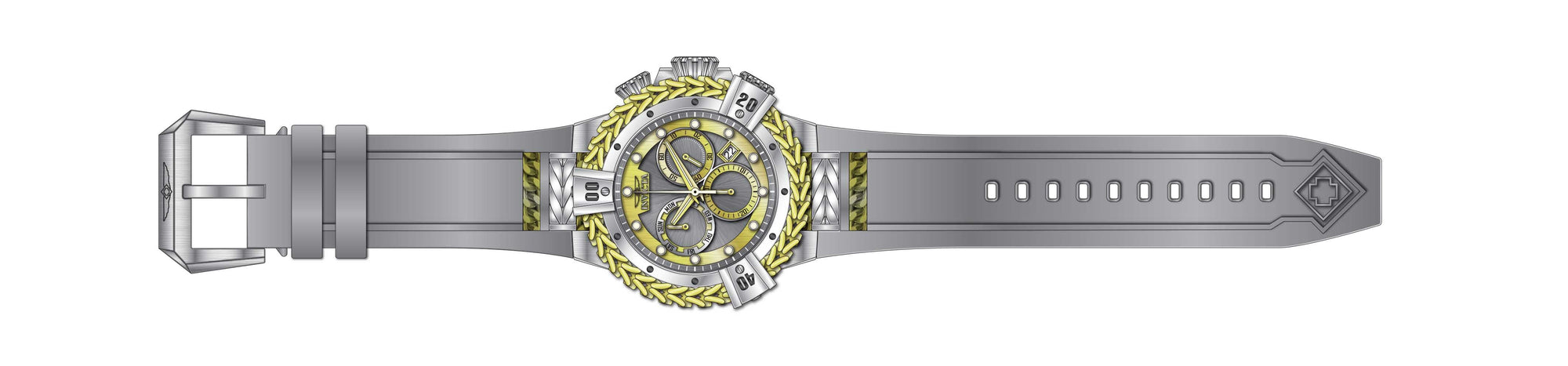 Band for Invicta Bolt Herc Men 35582