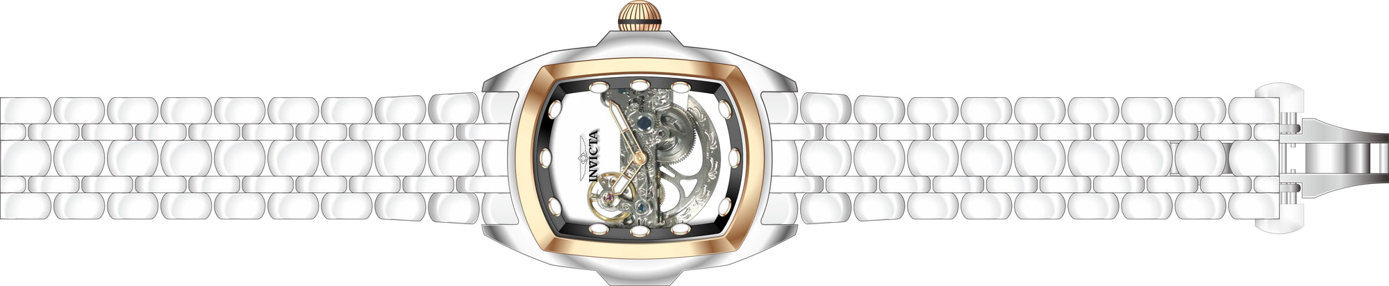 Band for Invicta Lupah Men 36416