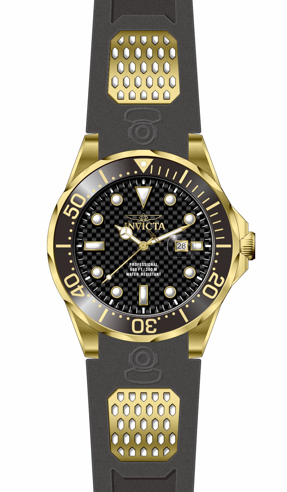 Band for Invicta Pro Diver Men 36553