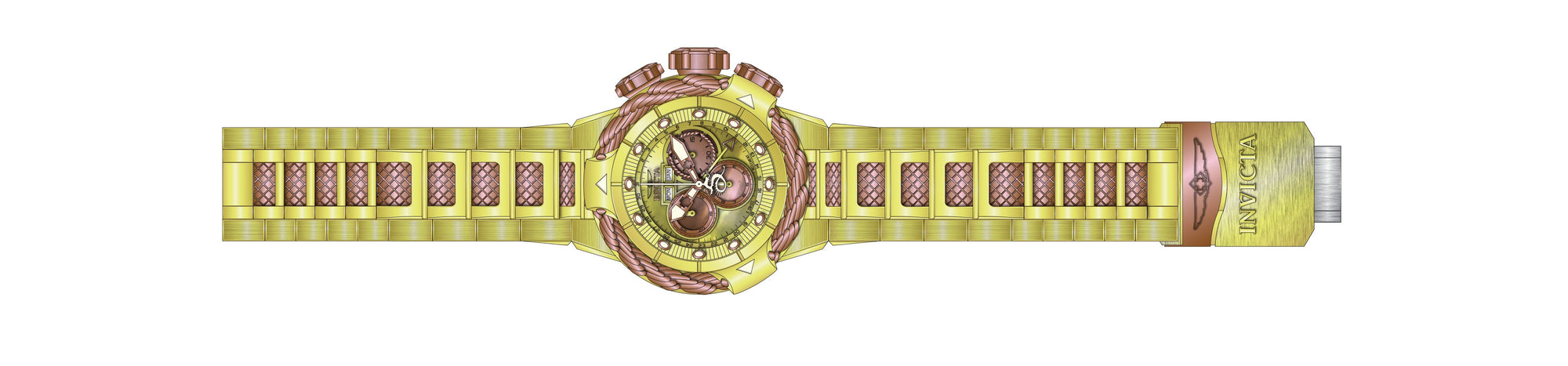 Band for Invicta Subaqua Alpha Men 36006
