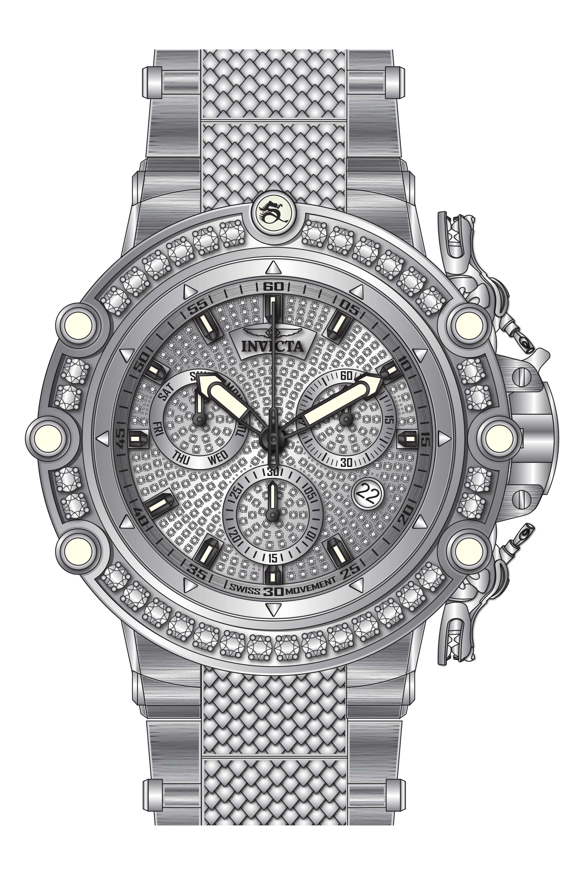 Band for Invicta Subaqua Men 35559