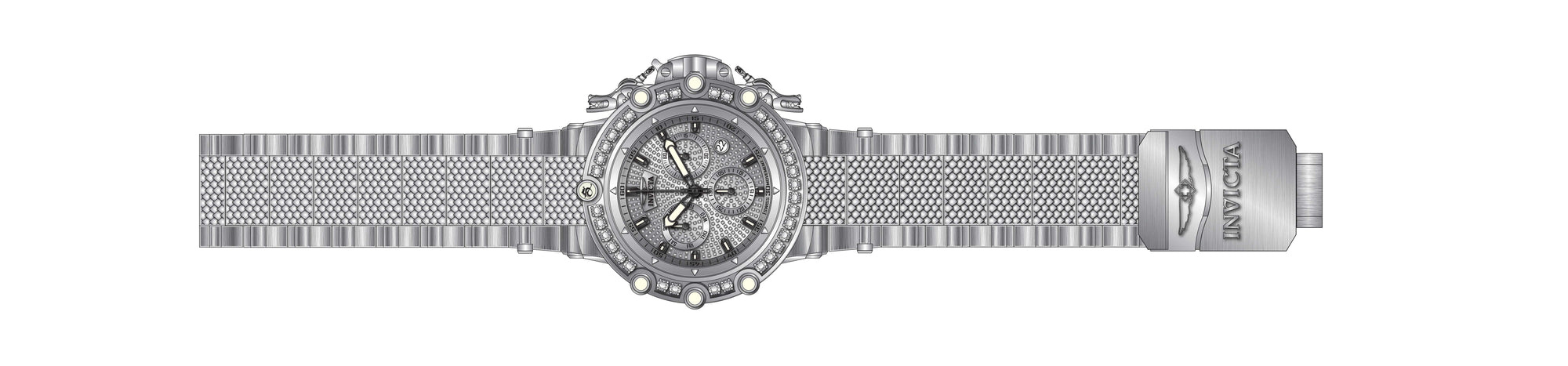 Band for Invicta Subaqua Men 35559