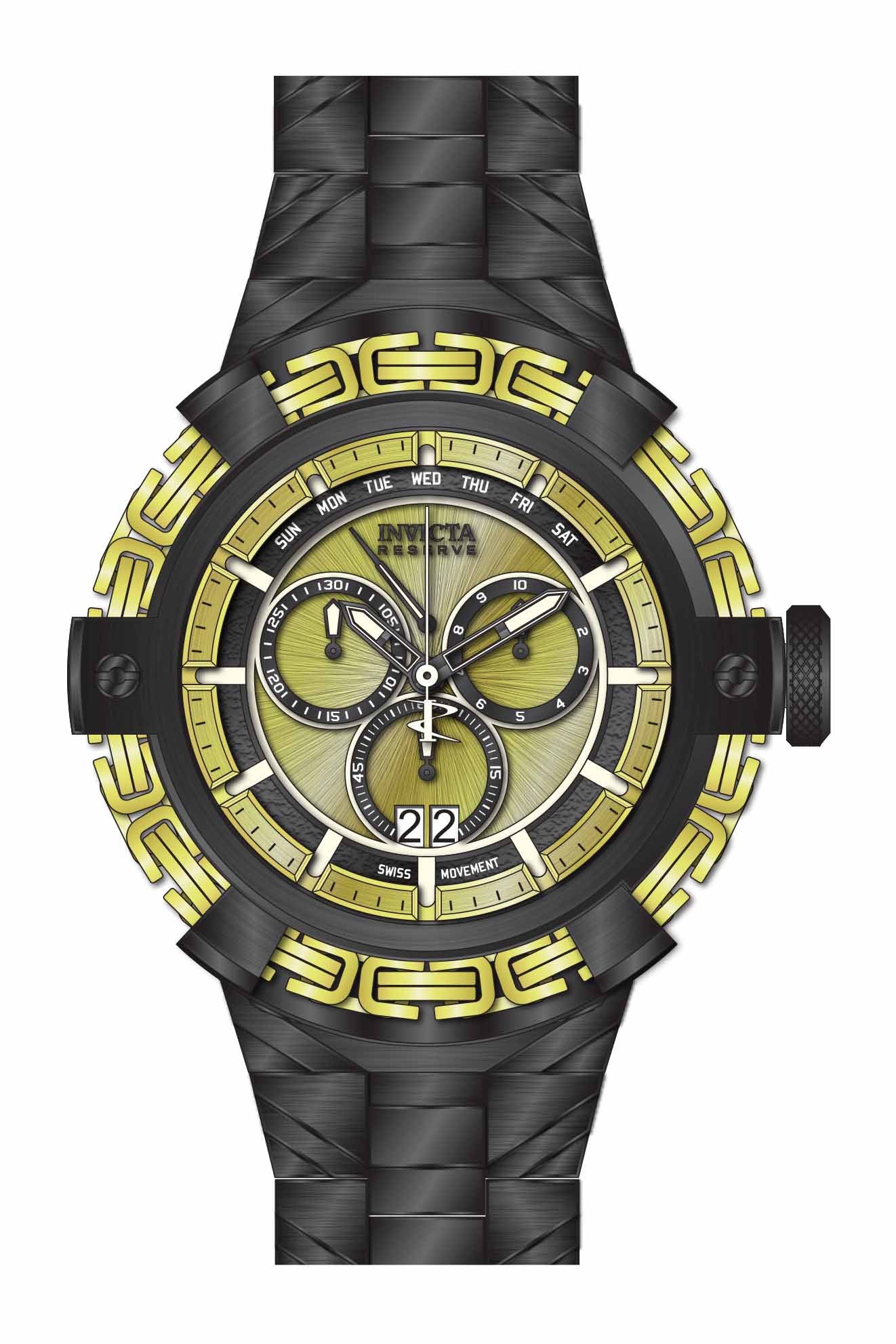 Parts for Invicta Reserve Wolf King Men 36189