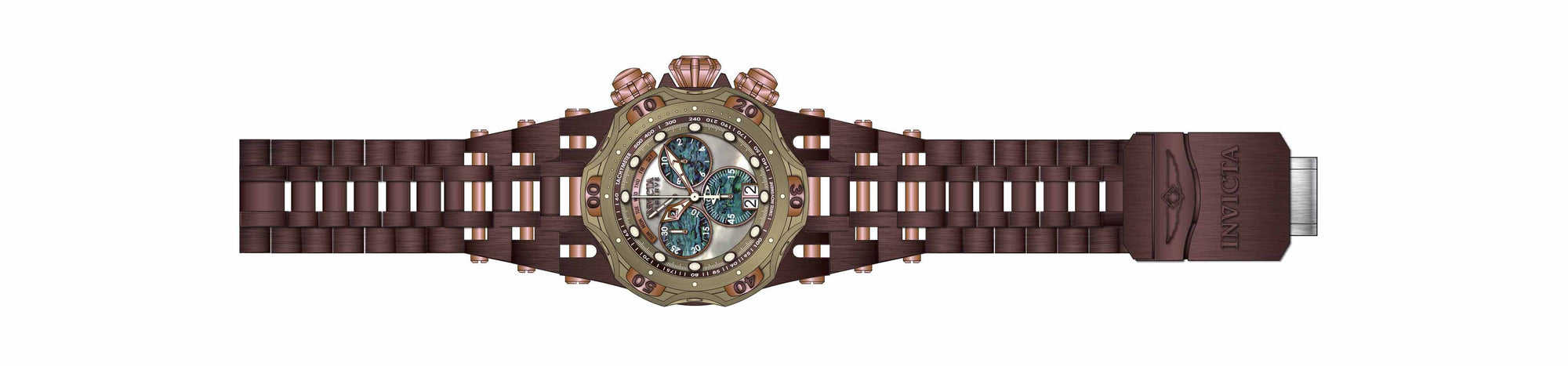 Band for Invicta Reserve Chaos Men 36293