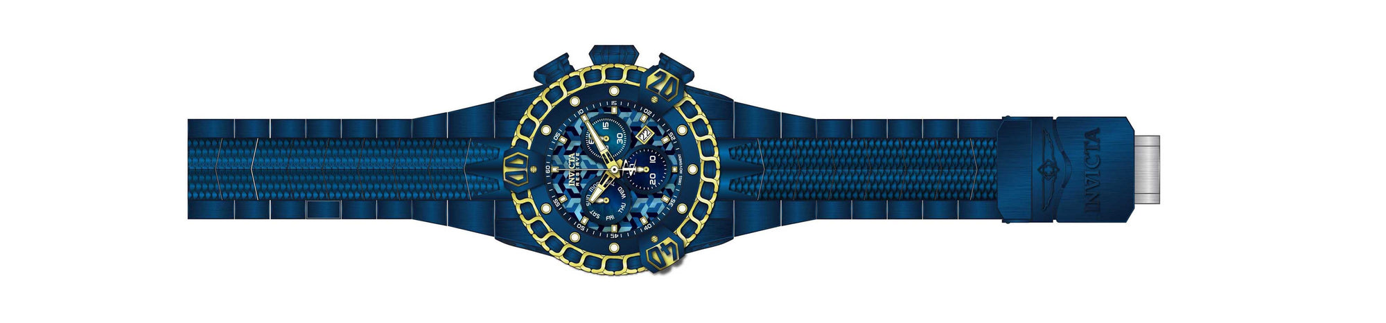 Band for Invicta Reserve Poseidon Men Blue Label 36595