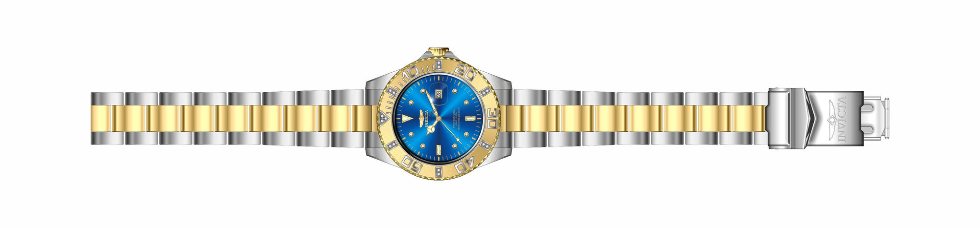 Band for Invicta Pro Diver Zager Exclusive Lady 37020