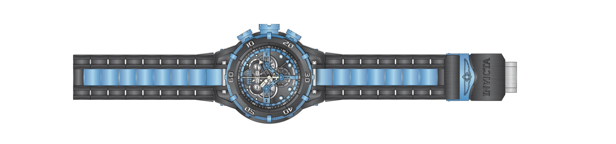 Band for Invicta Subaqua Ocean Warrior Men 35392