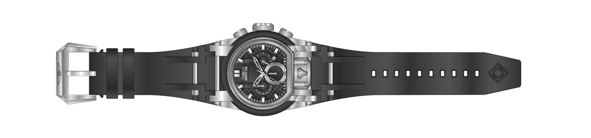 Band for Invicta Bolt Men 37222