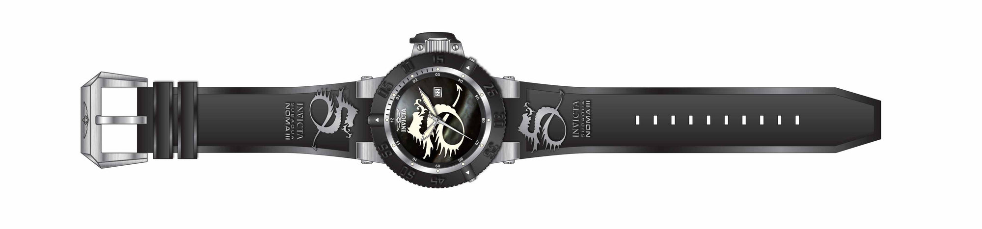 Band for Invicta Subaqua Zager Exclusive Men 37036