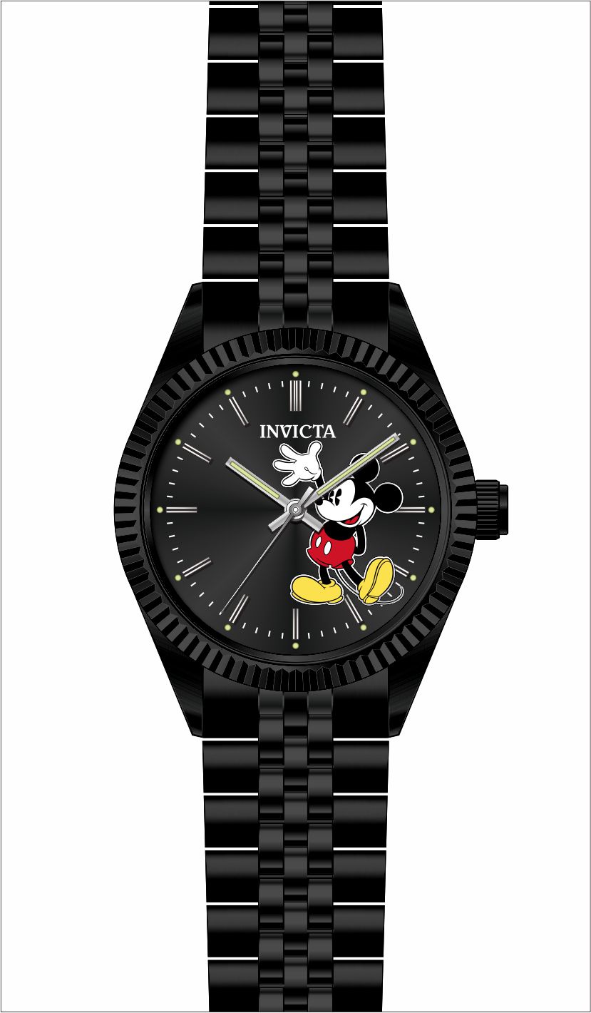 Band for Invicta Disney Limited Edition Mickey Mouse Men 37852