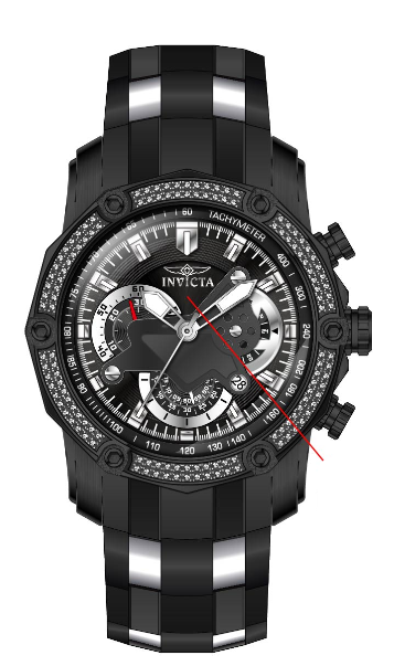 Parts for Invicta Pro Diver Men 38004