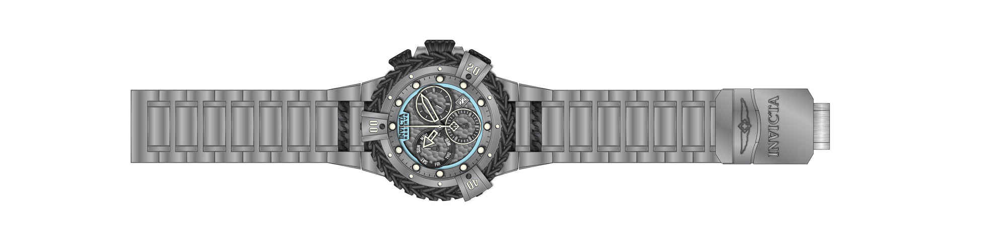 Band for Invicta Reserve Herc Men 37258