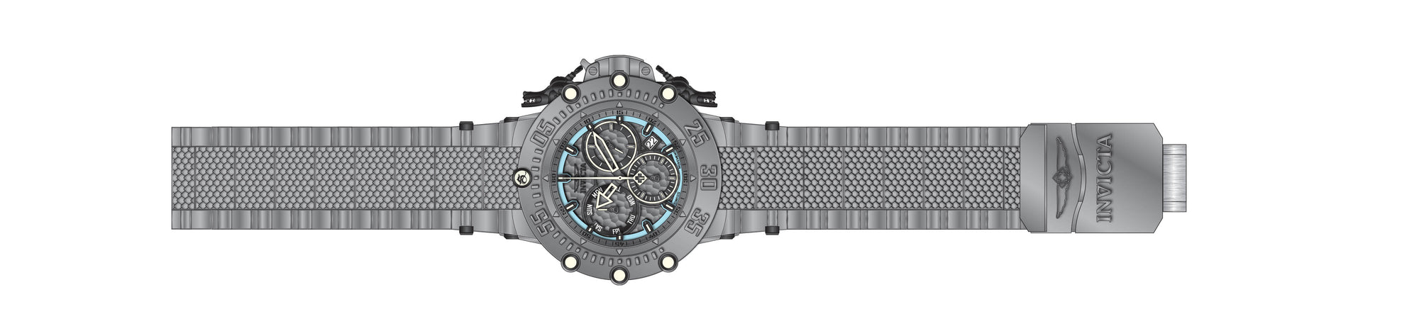 Parts for Invicta Subaqua Men 37257