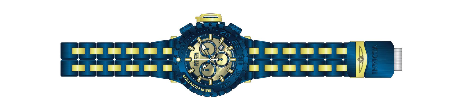 Band for Invicta Sea Hunter Men 37330