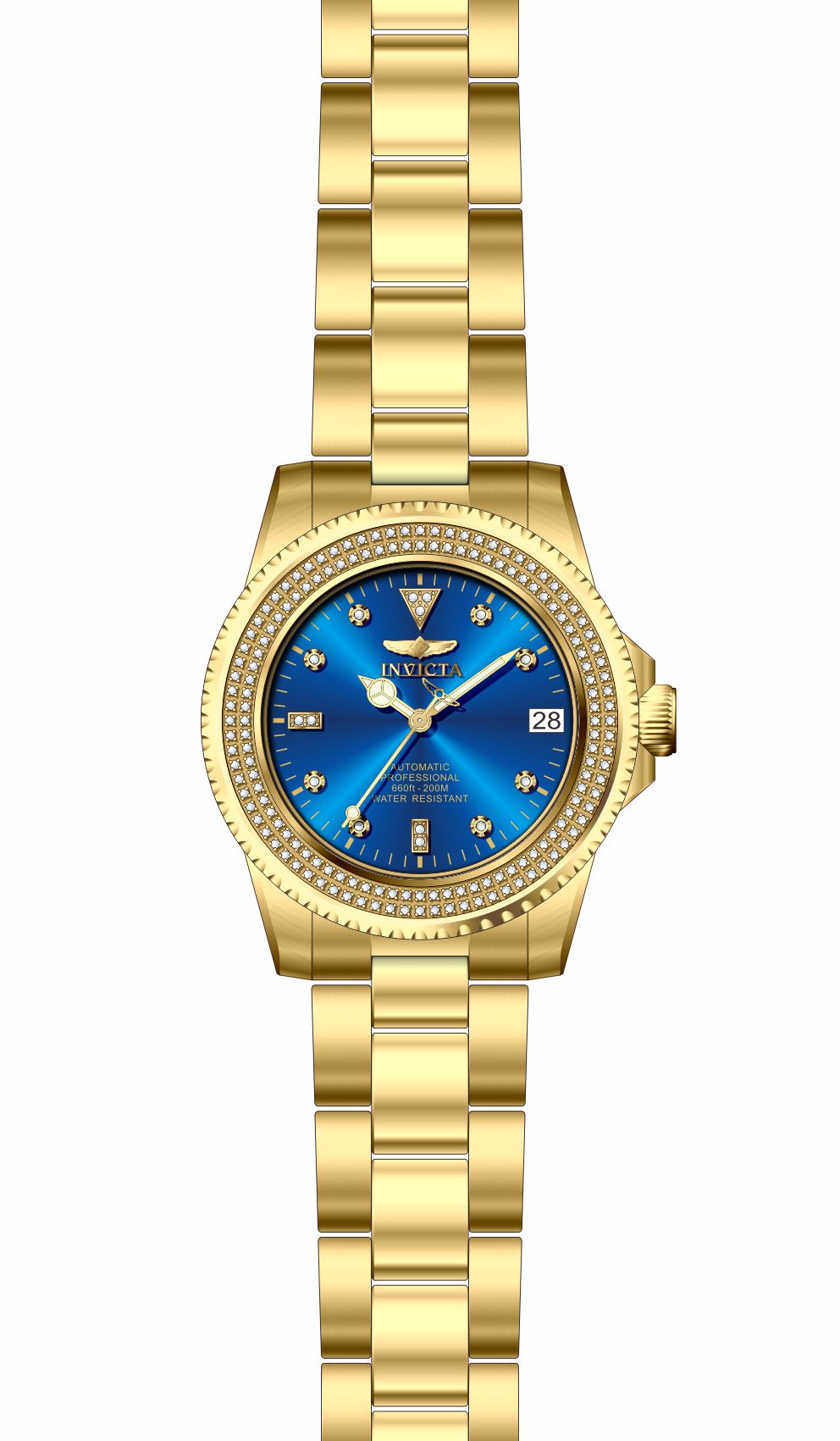 Band for Invicta Pro Diver Lady 38261