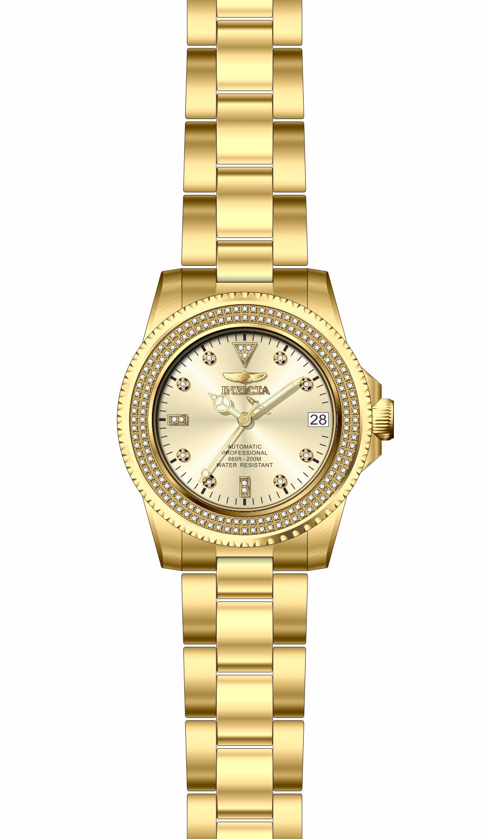 Band for Invicta Pro Diver Lady 38262
