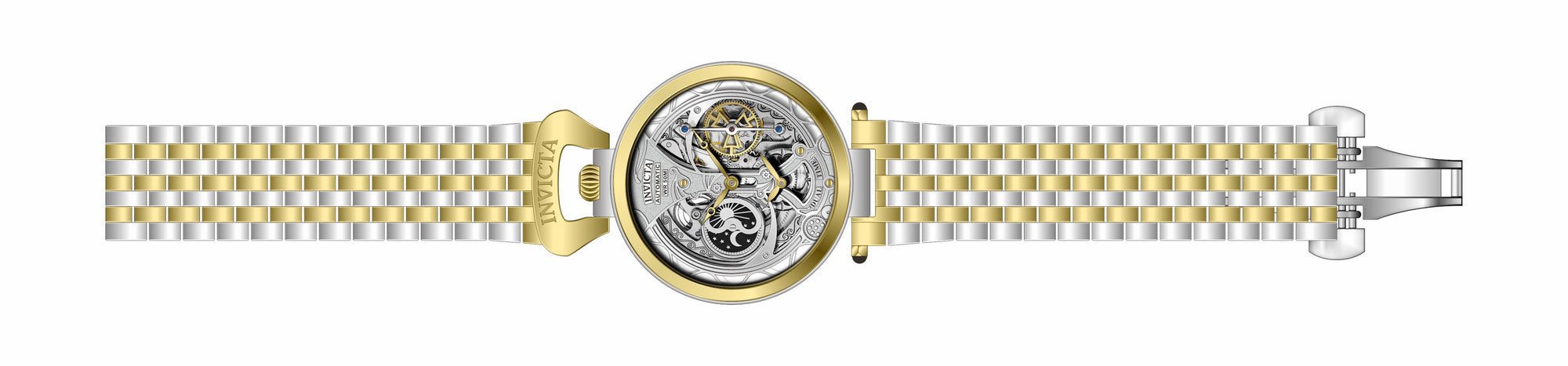 Band for Invicta Objet D Art Men 38382