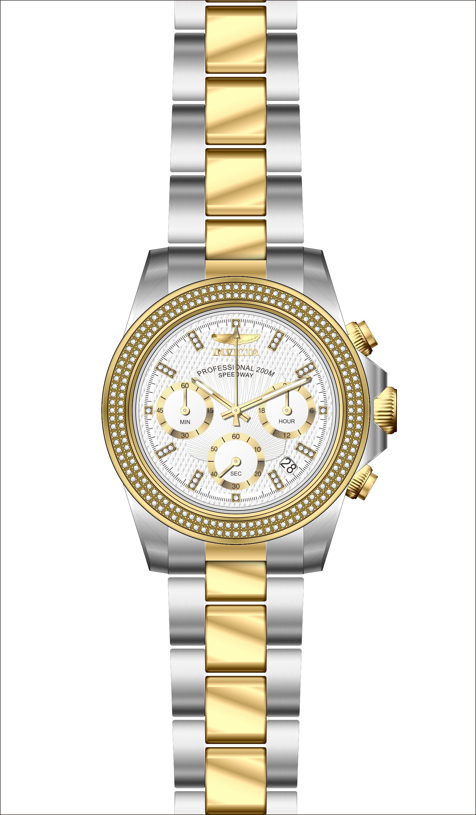 Band for Invicta Speedway Men 38287