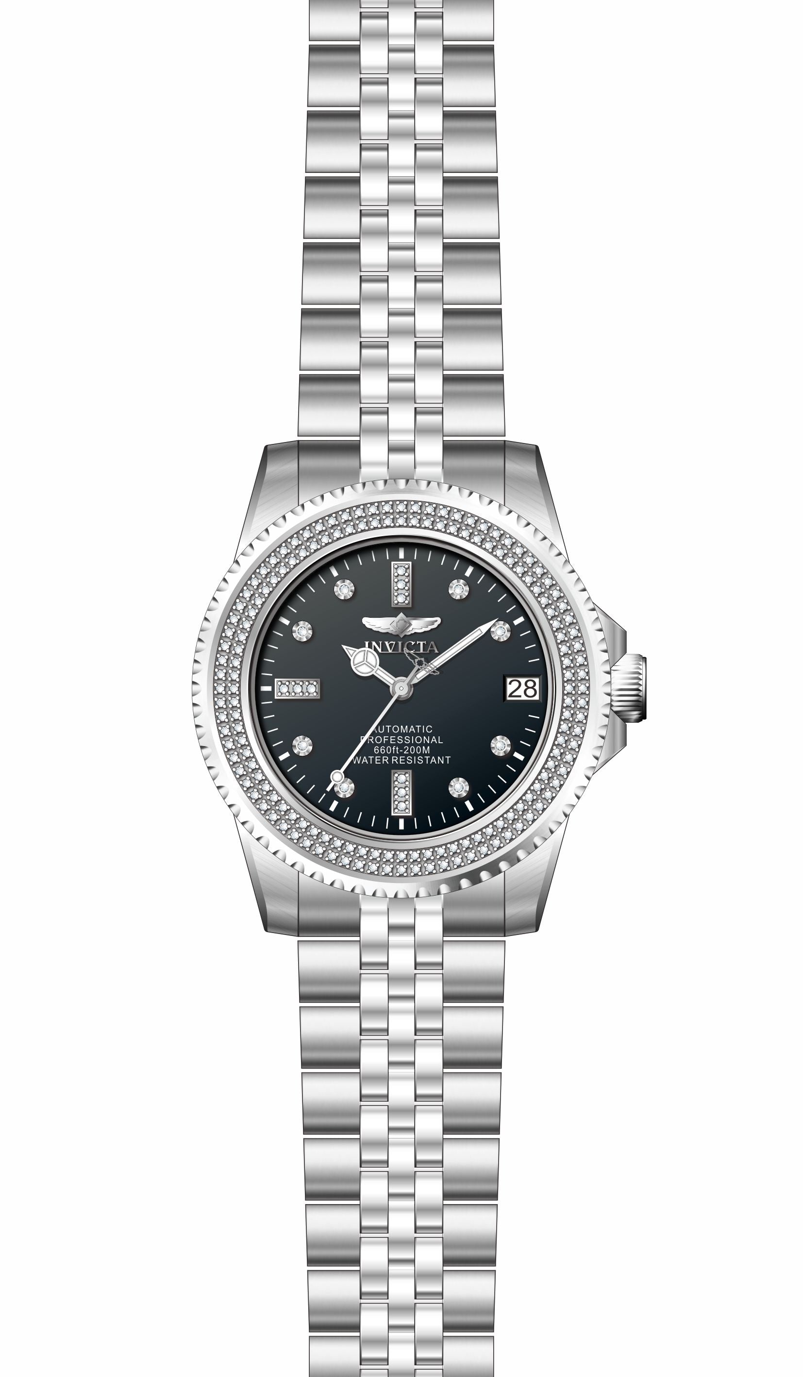 Band for Invicta Pro Diver Lady 38862