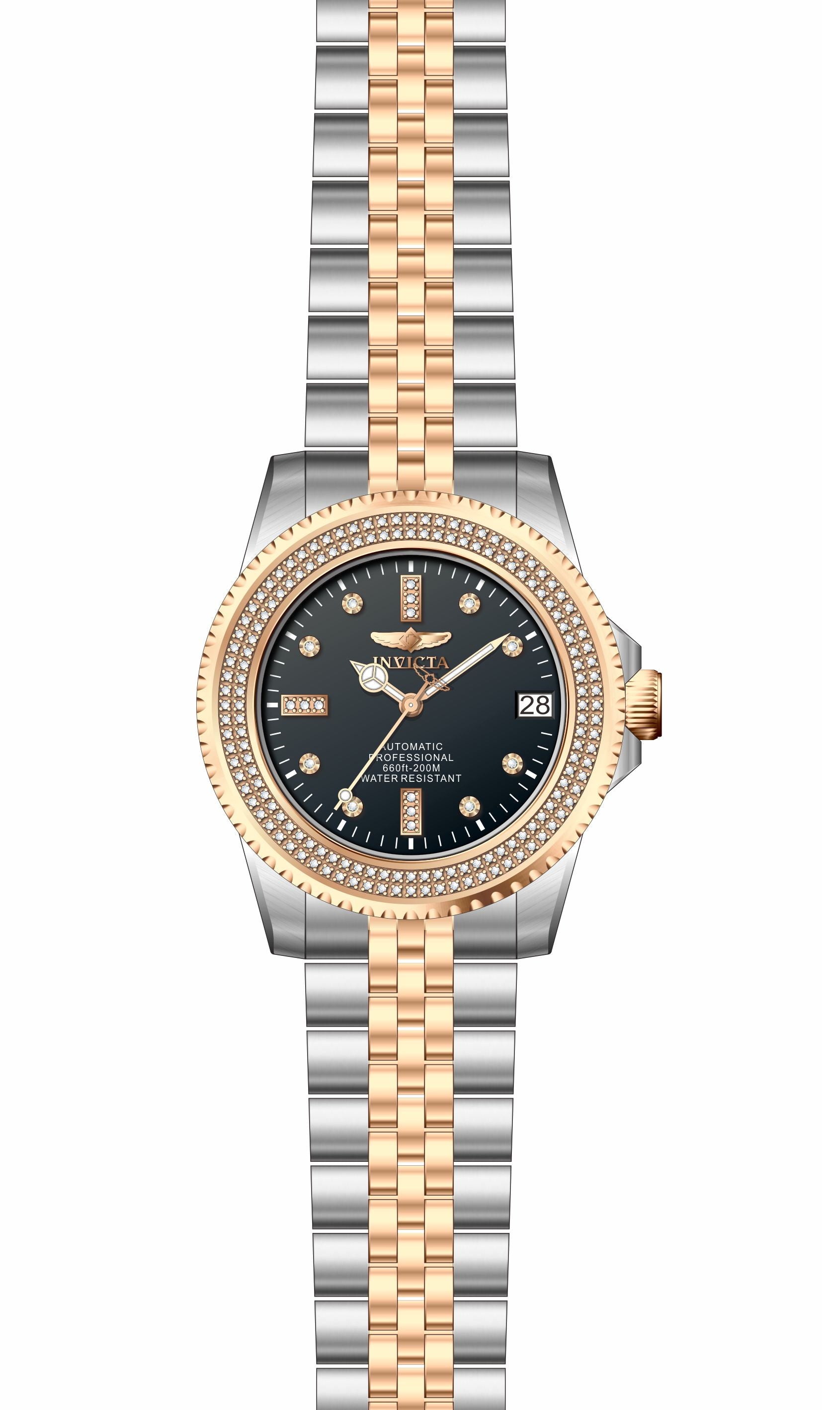 Band for Invicta Pro Diver Lady 38863