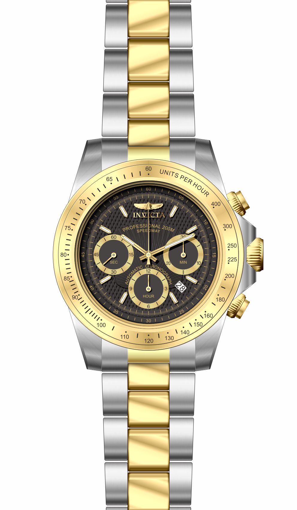 Band for Invicta Speedway Automatic Men 39073