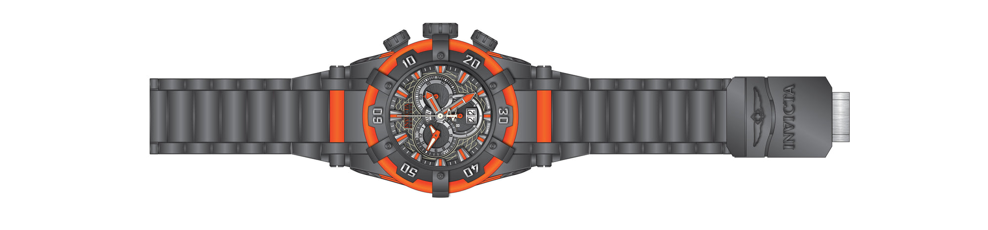 Band for Invicta Reserve Hyperion Men 37338