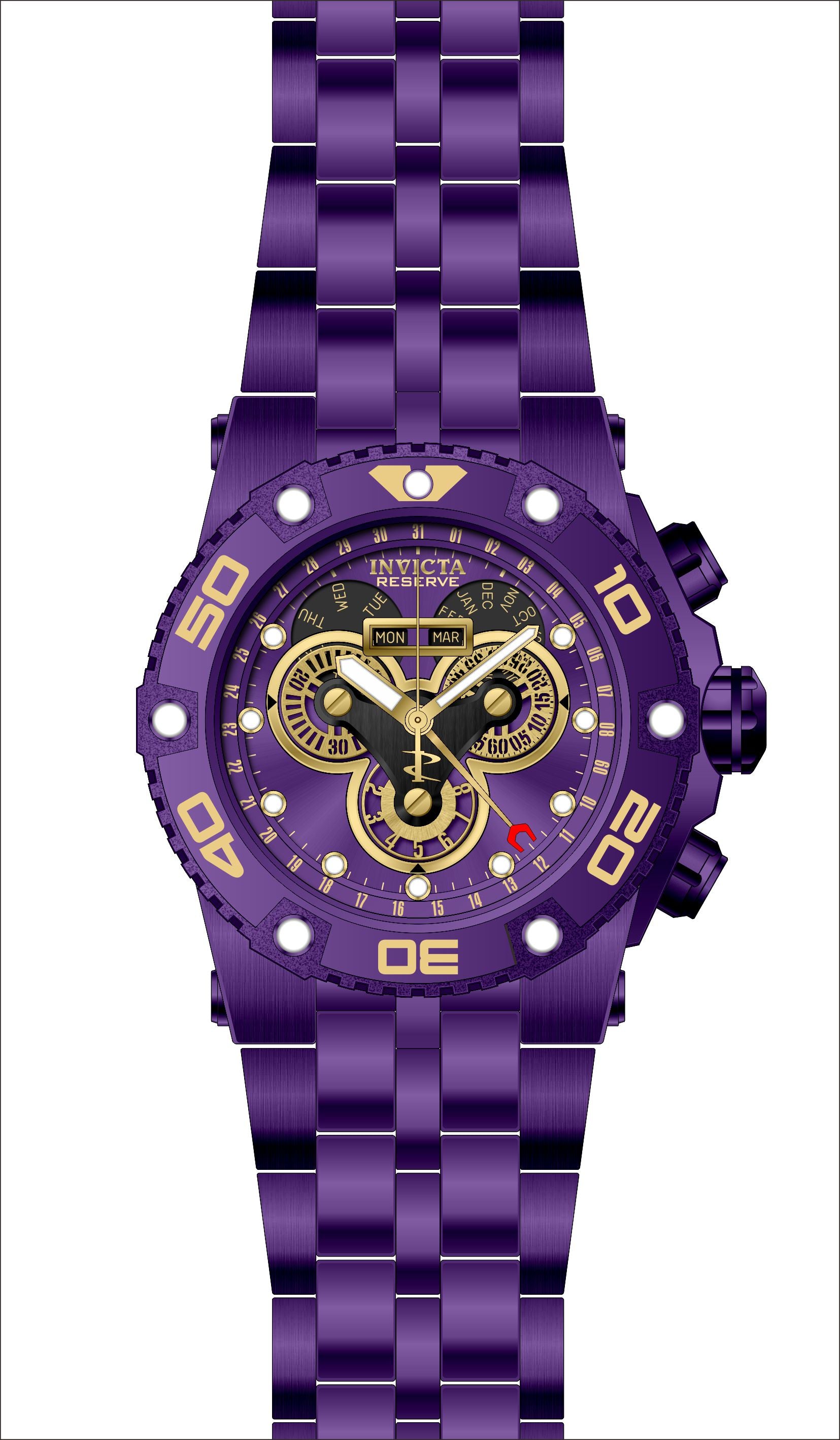 Band for Invicta Speedway Men 39215