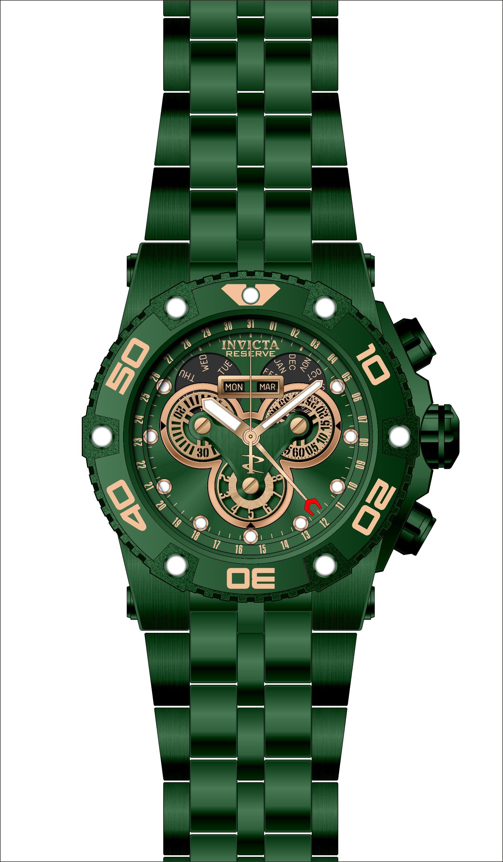 Band for Invicta Speedway Men 39217