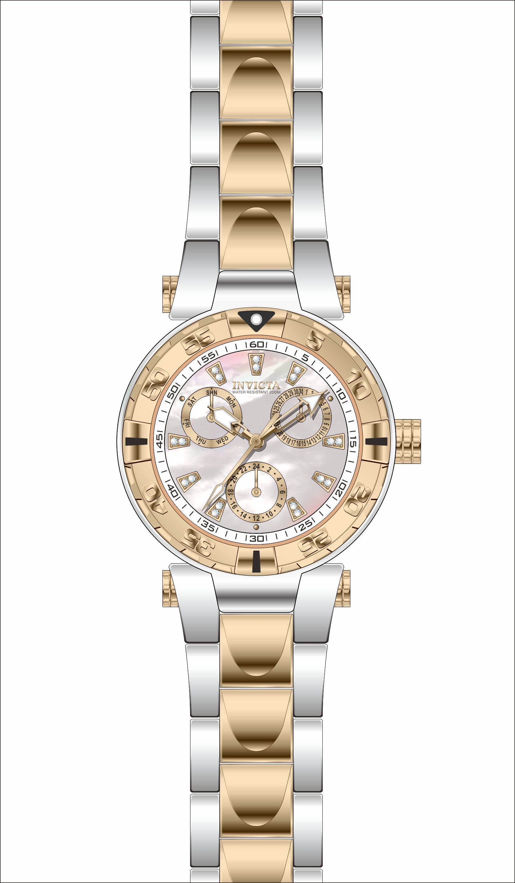 Parts for Invicta Subaqua Lady 39233