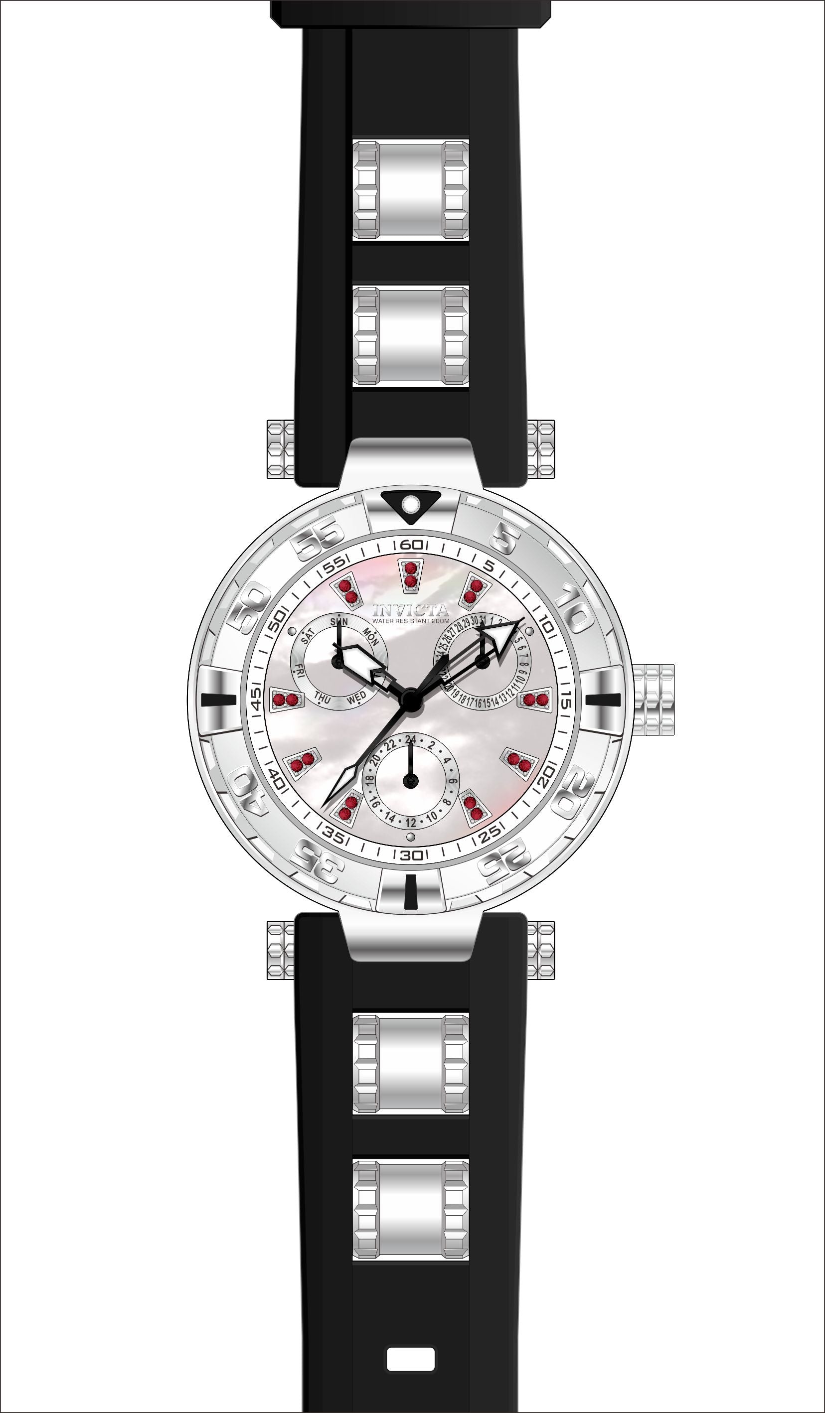 Parts for Invicta Subaqua Lady 39234