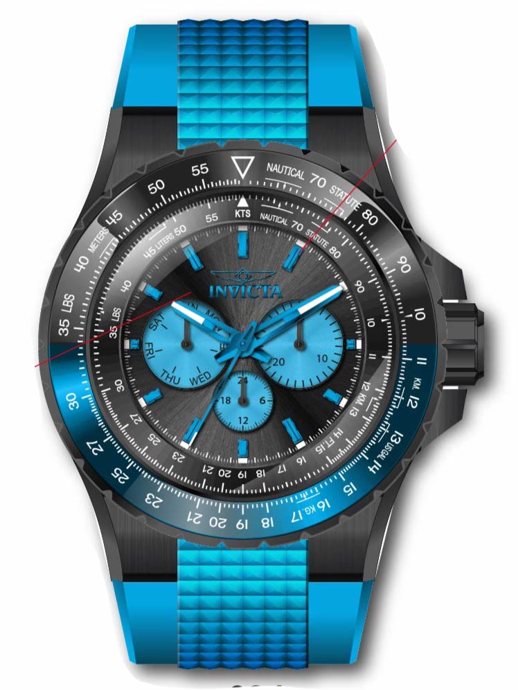 Band for Invicta Aviator Men 39279