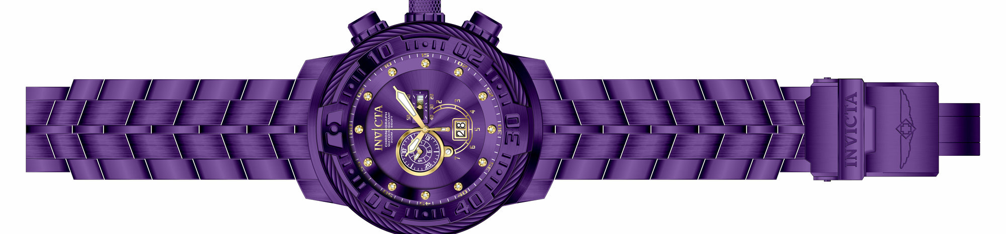 Band for Invicta Bolt Men Purple Label 39286